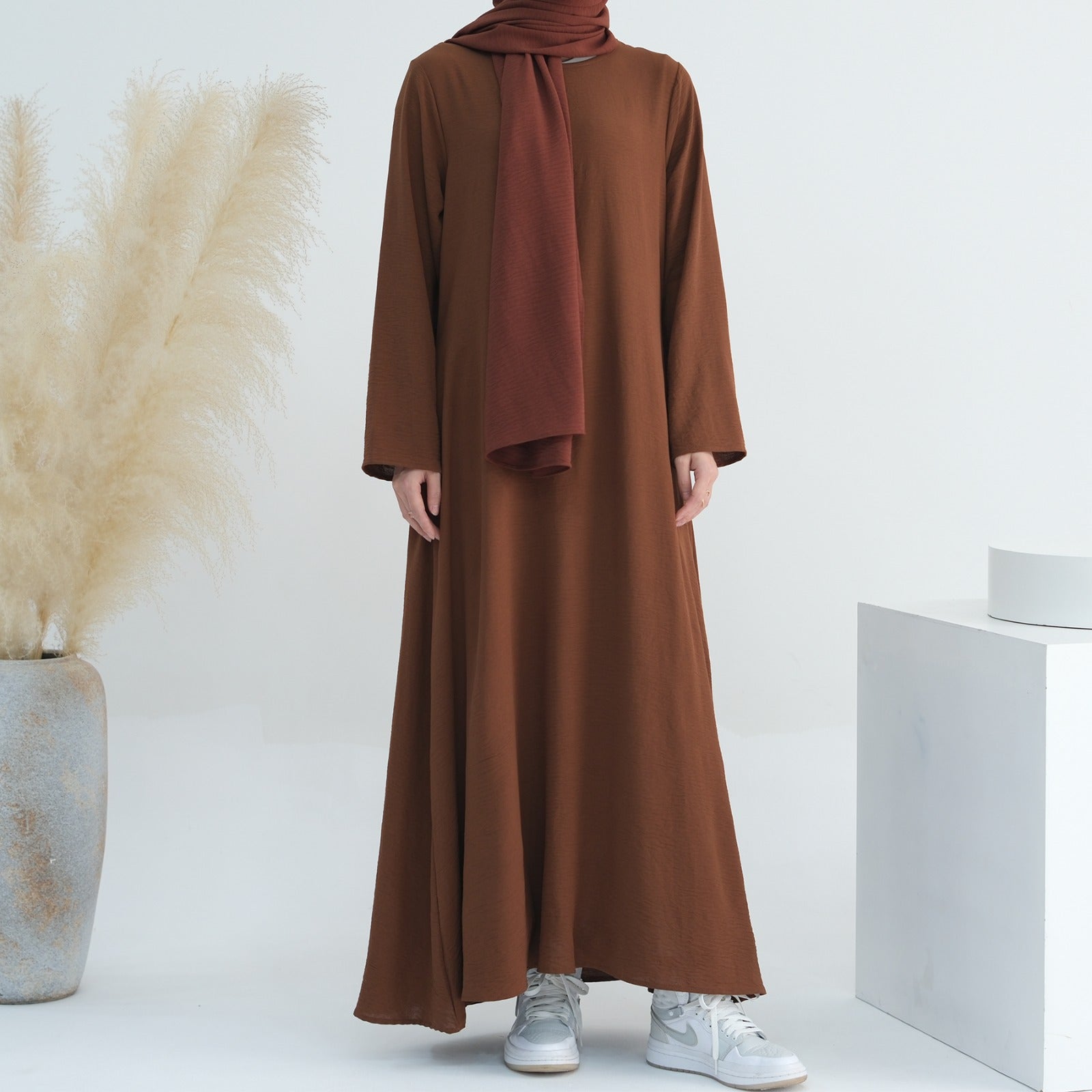 Amberbruin Jazz Crêpe Abaya Jurk