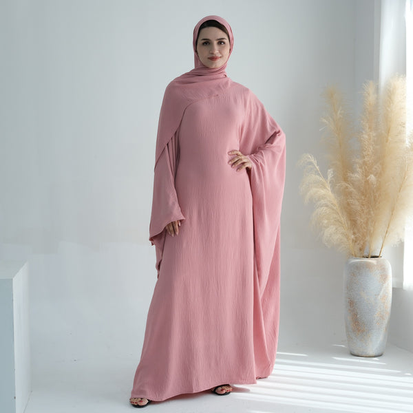 Babyroze Jazz Crêpe Vlinder Abaya Jurk