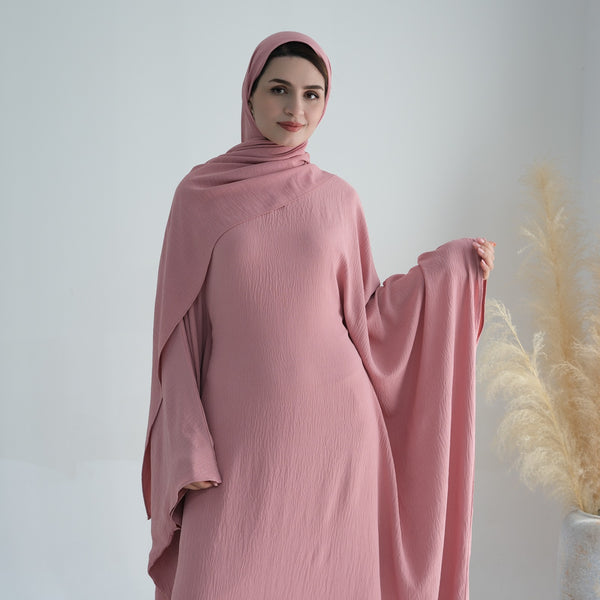Babyroze Jazz Crêpe Vlinder Abaya Jurk