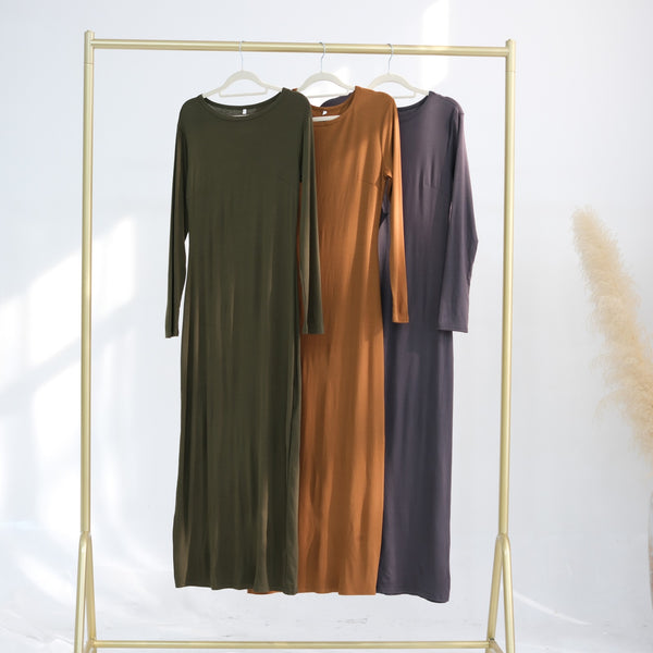Perfect Fit Jersey Katoen Abaya Jurk
